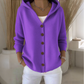 🔥✨50% DE RÉDUCTION! ✨Cardigan en tricot boutonné à capuche pour femme