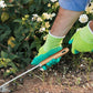 Fourche à désherber multifonctionnelle avec manche en bois✨Une aide précieuse pour les travaux de jardinage et le désherbage
