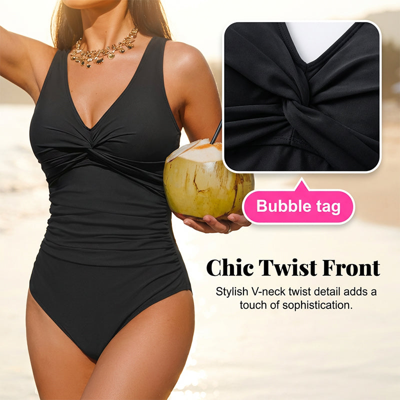 👙✨ 50 % de réduction ! 💃 Maillot de bain sculptant — Coupe ajustée