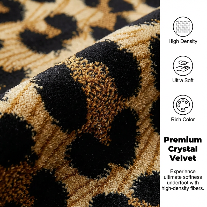 💎 50% DE RÉDUCTION ! 💎 Tapis moelleux à poils courts pour canapé et table basse