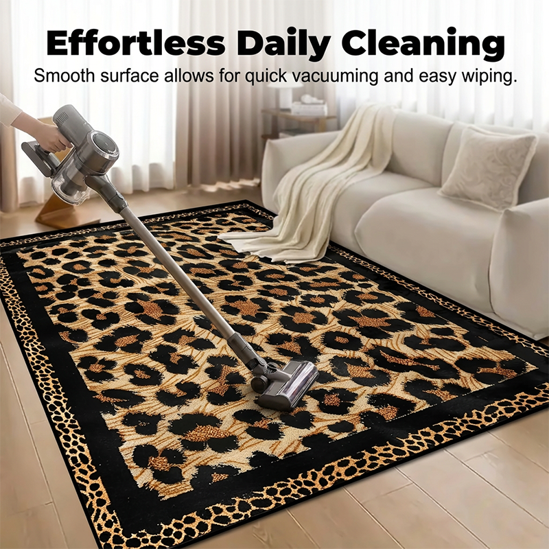 💎 50% DE RÉDUCTION ! 💎 Tapis moelleux à poils courts pour canapé et table basse