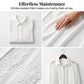 Blouse à manches longues en dentelle ajourée pour femme