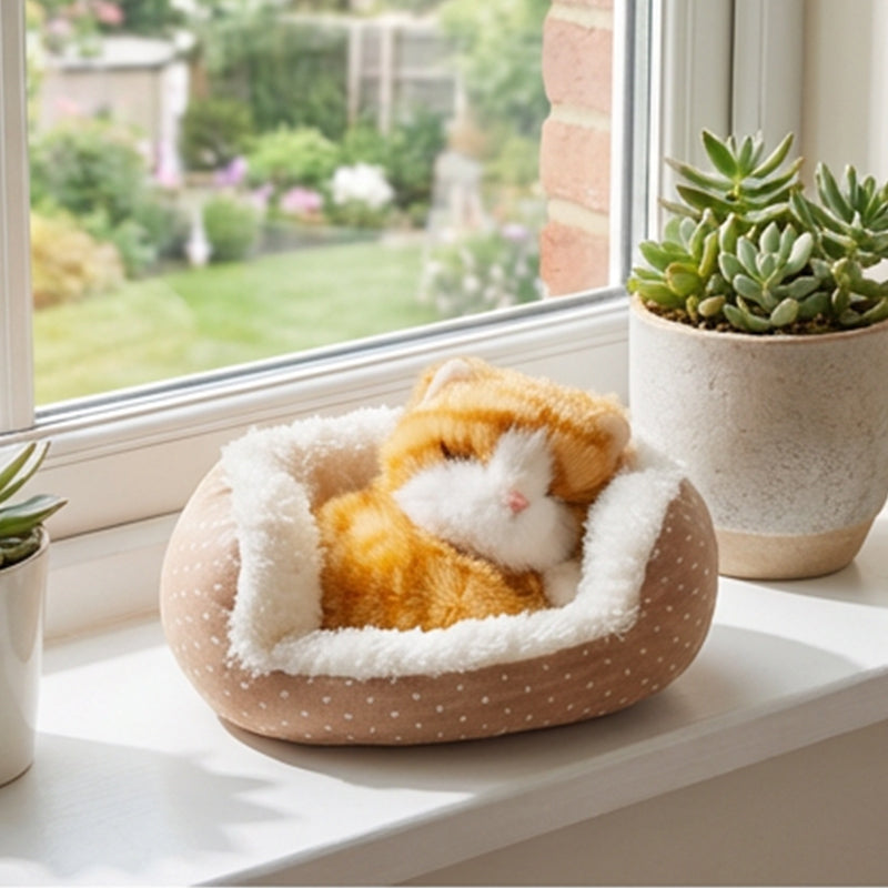 🏠 Adorable peluche animal endormi 🐾 Le compagnon idéal pour l'heure du coucher