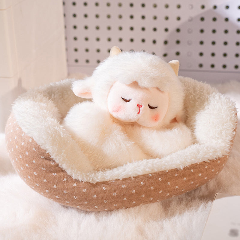 🏠 Adorable peluche animal endormi 🐾 Le compagnon idéal pour l'heure du coucher