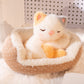 🏠 Adorable peluche animal endormi 🐾 Le compagnon idéal pour l'heure du coucher