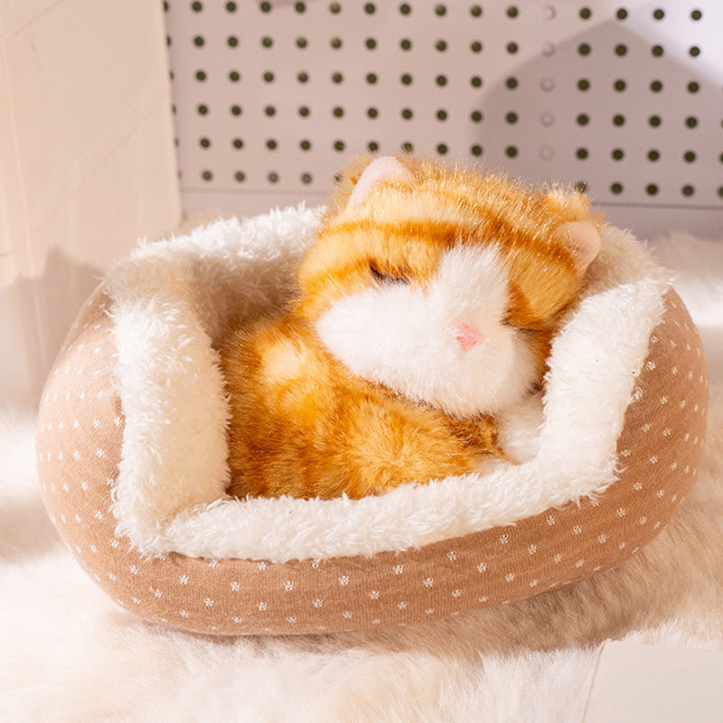 🏠 Adorable peluche animal endormi 🐾 Le compagnon idéal pour l'heure du coucher