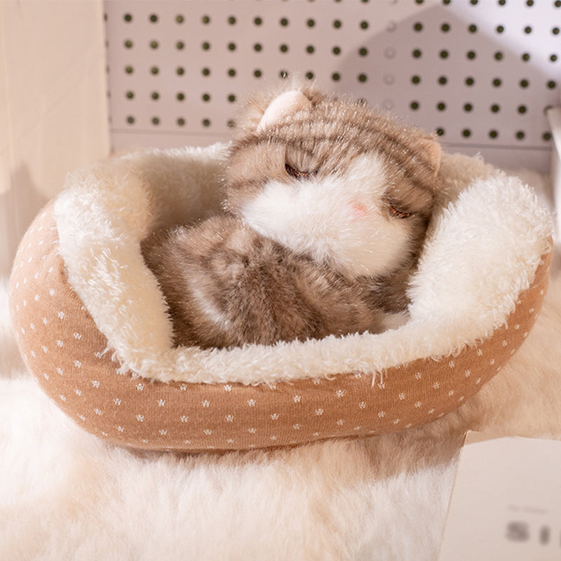 🏠 Adorable peluche animal endormi 🐾 Le compagnon idéal pour l'heure du coucher