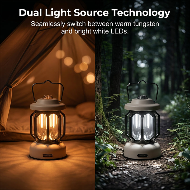 Lampe de camping LED à intensité variable 🔥 Illuminez votre aventure ! 🌟