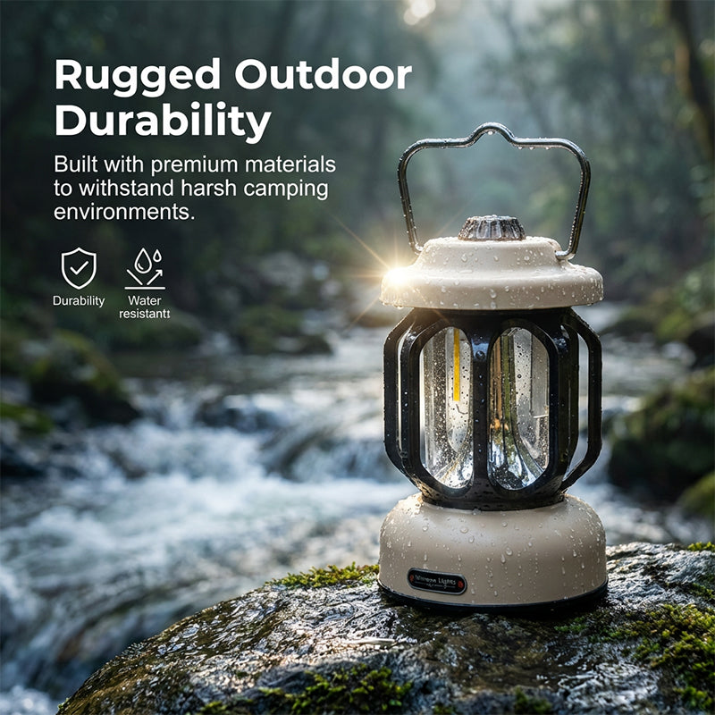 Lampe de camping LED à intensité variable 🔥 Illuminez votre aventure ! 🌟