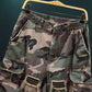 ⏰🔥50 % de réduction pour une durée limitée🔥⏰Short cargo camouflage à clous pour homme