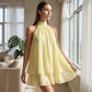 👗 PROMO FLASH – 50% DE RÉDUCTION ! 🌊 Robe Bretelles Légère & Fluide – Effet Portefeuille, Ourlet Évasé & Dos Nu – 8 Coloris, Tailles S-2XL – Idéale pour les Soirées et la Plage ✨