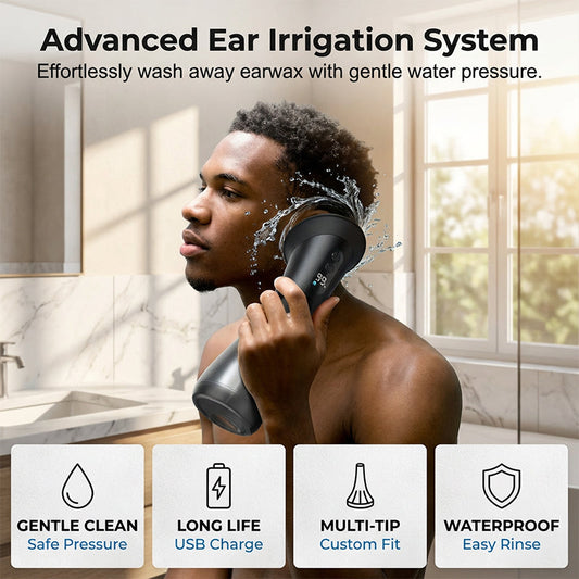 Kit Nettoyeur d'Oreilles Électrique Rechargeable