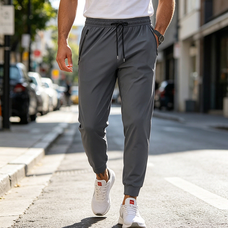 🩳💪🏃‍♂️ OFFRE SPÉCIALE -50% ! Pantalon de Fitness Homme – Séchage Rapide, Élasticité 4D & Anti-Transpiration (Gris/Noir/Kaki, L-4XL)
