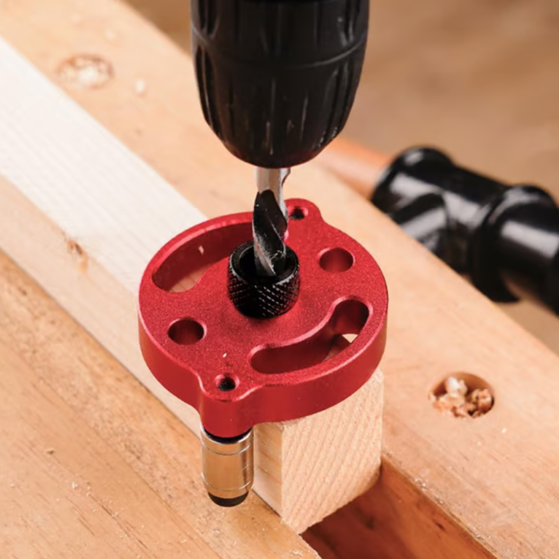 Kit de gabarit à tenon autocentrant pour le travail du bois