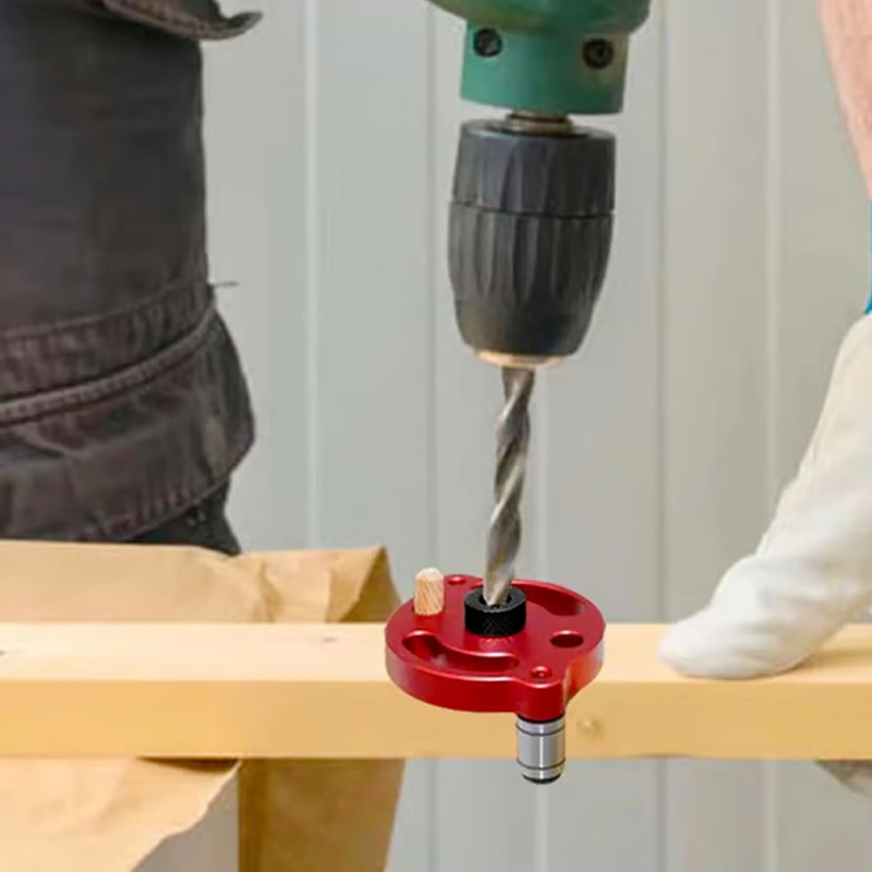 Kit de gabarit à tenon autocentrant pour le travail du bois