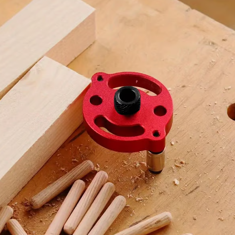 Kit de gabarit à tenon autocentrant pour le travail du bois
