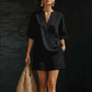 👚💃 Ensemble 2 pièces femme col V, style décontracté confortable