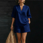 👚💃 Ensemble 2 pièces femme col V, style décontracté confortable