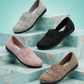 📢📢50 % DE RÉDUCTION !!! ✨Ballerines sans lacets en tissu respirant pour femme