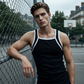 👕50% DE RÉDUCTION! 💪 Débardeur Muscle Côtelé à Passepoil Contrasté pour Homme – Coupe Ajustée, Tissu Respirant & Parfait Pour La Salle De Sport Ou Les Journées Chaudes 🔥