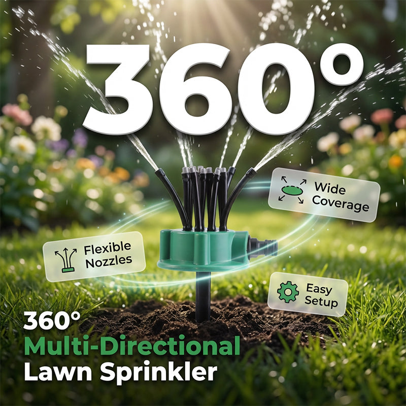 🌿 ACHETEZ 2, OBTENEZ 1 GRATUIT! 💧 Arroseur de Jardin de Précision 360° – Couverture Totale, Installation Facile & Pulvérisation Douce Pour Une Irrigation Efficace 🌸