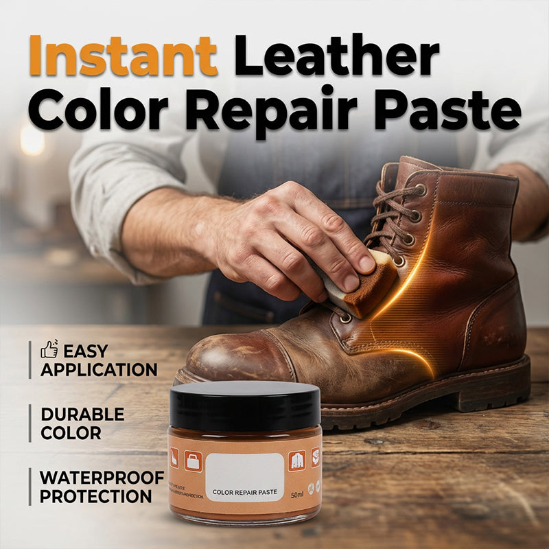🔥Offre à durée limitée - Pâte réparatrice de couleur pour cuir imperméable✈️