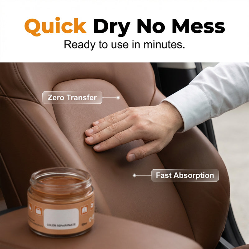 🔥Offre à durée limitée - Pâte réparatrice de couleur pour cuir imperméable✈️