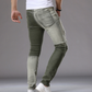 Jean slim déchiré dégradé pour homme