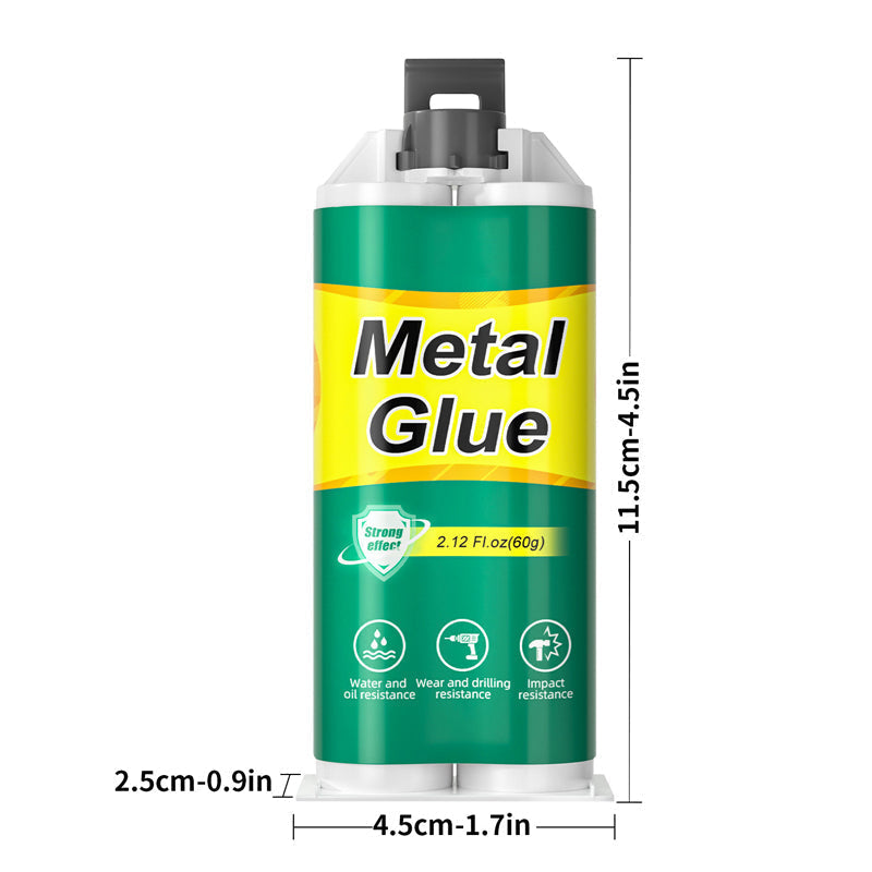 🔧 PROMO LIMITÉE 50% DE RÉDUCTION ! ⚙️ Colle AB pour Métaux – 2 Composants, Extra-Forte, Rapide 🛡️
