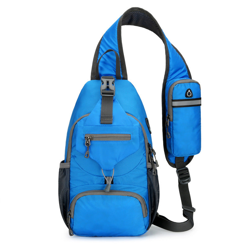 🎒⚡ PROMO FLASH 50% ! Sac Bandoulière Homme Sport Outdoor – Tissu Oxford Durable, Dos Respirant, Multi-Poches Organisation, Imperméable aux Éclaboussures 🌦️