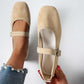 🥿🌿✨ PROMO -50% ! Ballerines Confortables en PU Aspect Daim avec Bride – Nouveau Style 2026, Souples & Élégantes (6 Couleurs, 36-43)