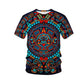 💥T-shirt à manches courtes pour homme, style tribal vintage✈️