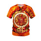💥T-shirt à manches courtes pour homme, style tribal vintage✈️