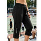 📢📢50 % DE RÉDUCTION !! ⏰Pantalon capri décontracté pour femme, extensible et à séchage rapide