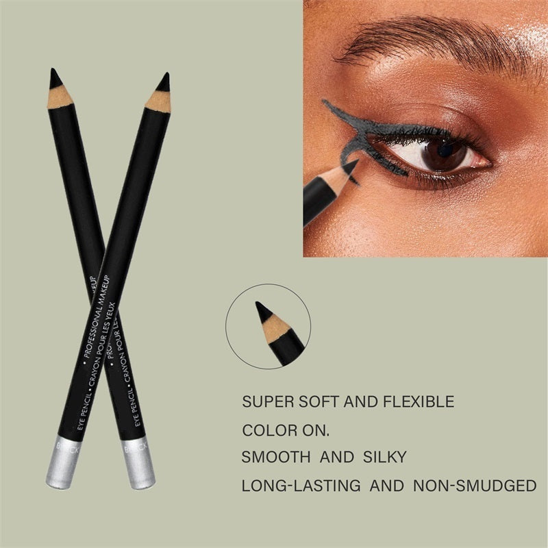 💗🎁 PROMO FLASH 50% ! Ensemble 3 Crayons Eyeliner Waterproof Longue Tenue – Mine Douce, Design Bois Écologique, 6 Coloris Disponibles, Idéal Débutants & Pros ✨