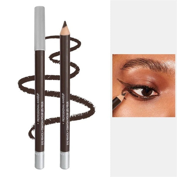 💗🎁 PROMO FLASH 50% ! Ensemble 3 Crayons Eyeliner Waterproof Longue Tenue – Mine Douce, Design Bois Écologique, 6 Coloris Disponibles, Idéal Débutants & Pros ✨