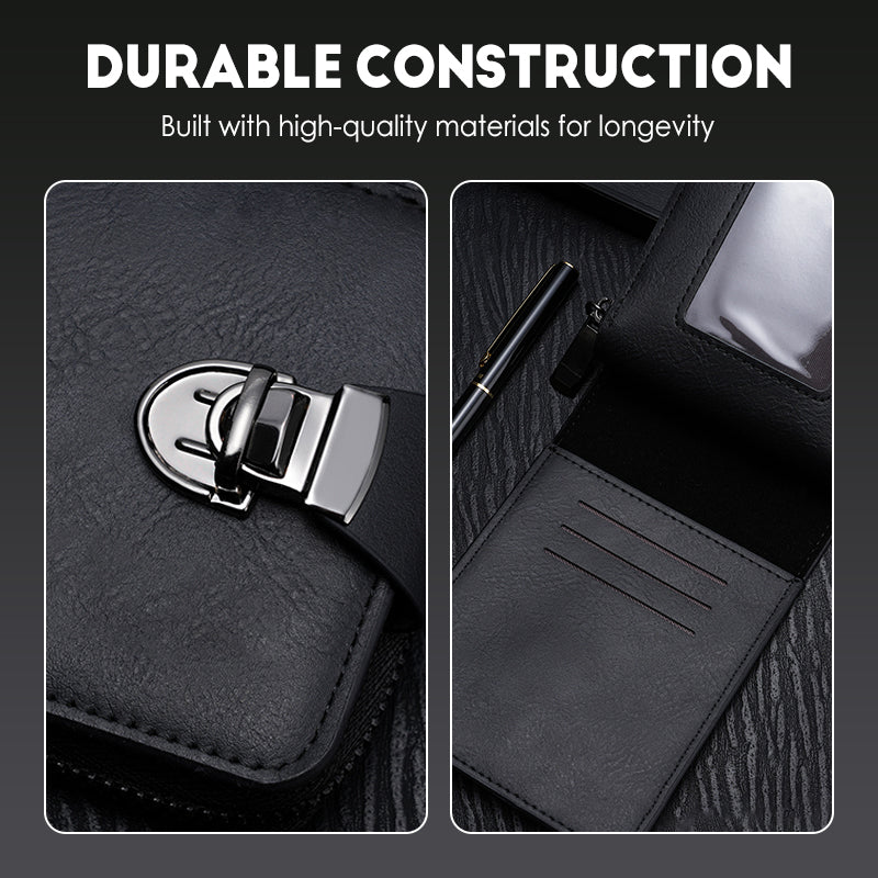🔥Men's Vintage Compact Zipper Wallet