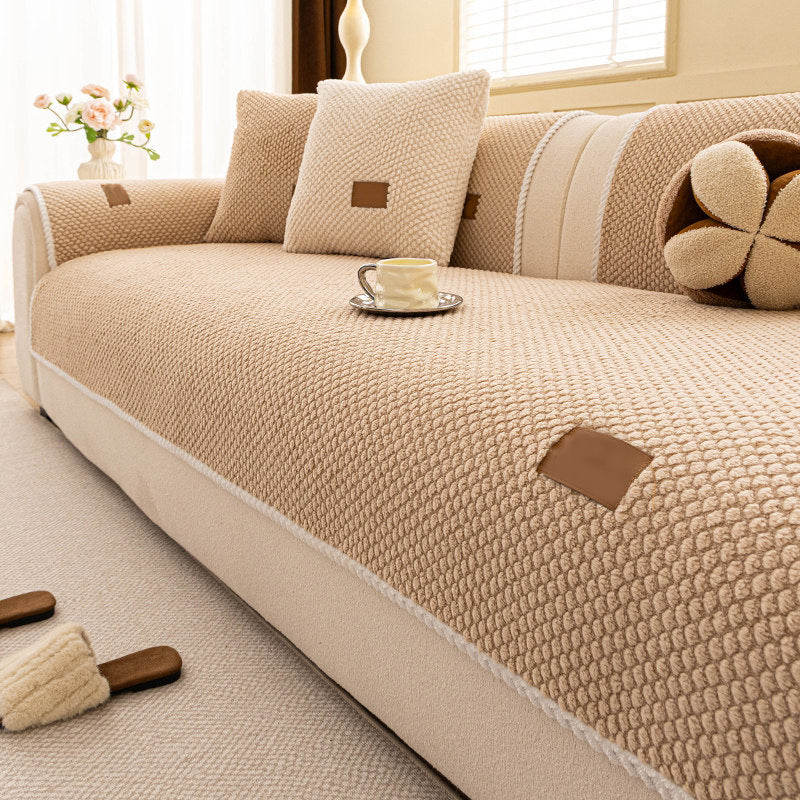 🛋️🐾🛡️ OFFRE LIMITÉE 50% DE RÉDUCTION! Housse de Canapé Épaisse, Antidérapante et Lavable – Reste en Place, Protège des Animaux, Déversements & Taches, Douce et Durable – Offrez un Nouveau Look Frais à Votre Canapé 🧼✨