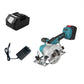 ⚡PROMO FLASH 50%🔧Scie Circulaire Sans Fil 21V Brushless 1500W – 2 Batteries, Disque 165mm, Vitesse 10000 tr/min, Profondeur 63mm, Inclinaison 0-45°⚙️
