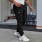 👖 PROMO LIMITÉE 50% DE RÉDUCTION ! ✨ Pantalon Cargo Jogger – Polyester, Taille Réglable, Poches ✨