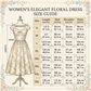 Robe longue sans manches à motifs floraux