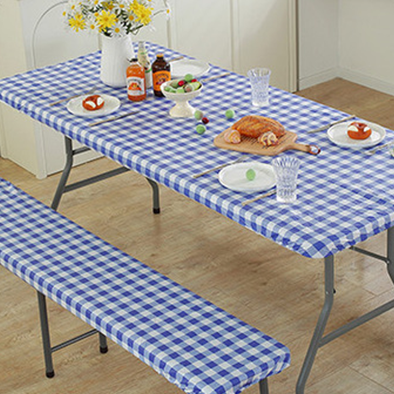 Housse imperméable pour table de pique-nique de 1,80 m - Lot de 3 pièces