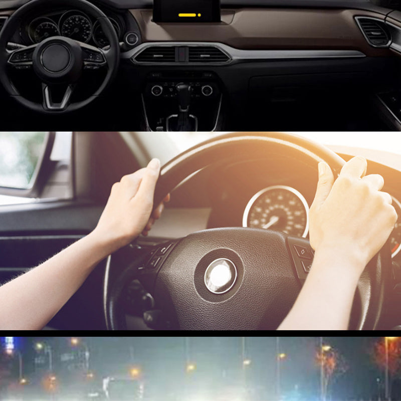 Pare-soleil universel HD anti-éblouissement pour voiture, pour le jour et la nuit