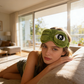 💙Masque de sommeil 3D « Grenouille rigolote » en tissu doux