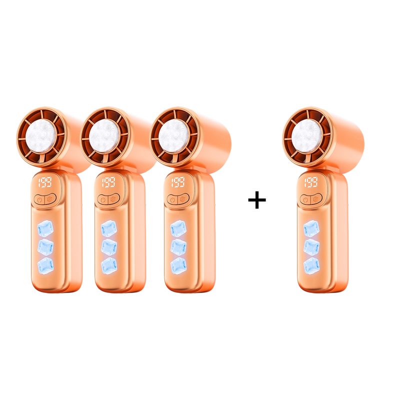 🌬️ PROMO -50% ! ✨ Mini Ventilateur Turbo Portable – Plaque Refroidissement, Affichage LED Vitesse, Moteur Sans Balais Silencieux, 130mm · 3 Coloris 🔥 Achetez 2 & Économisez