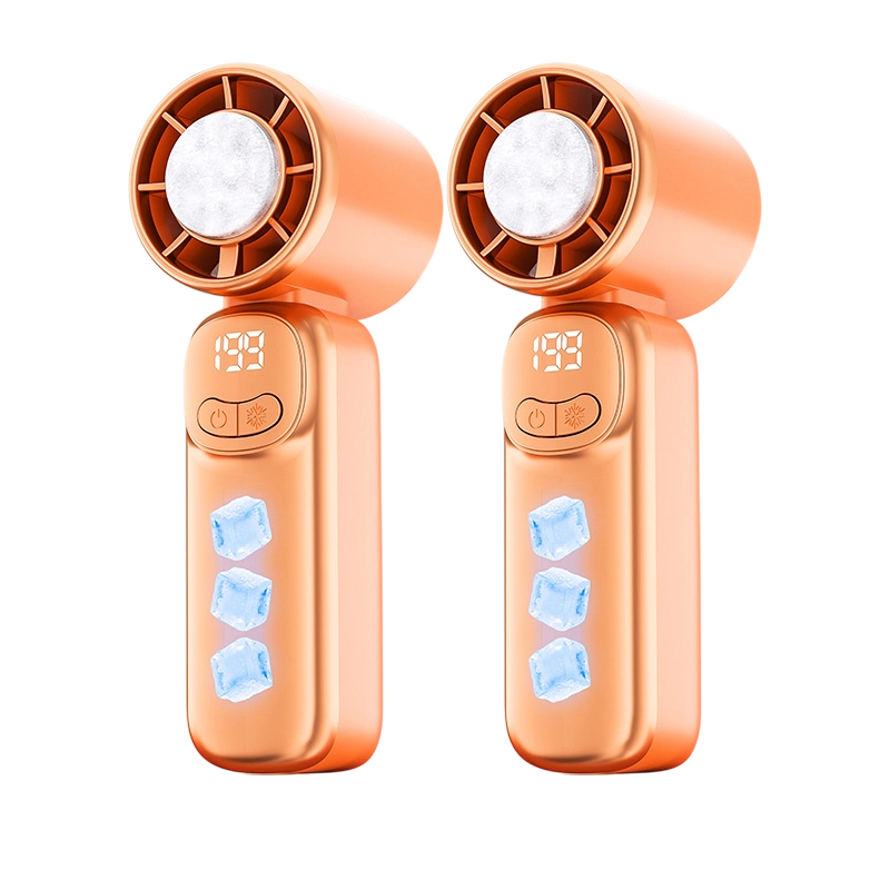 🌬️ PROMO -50% ! ✨ Mini Ventilateur Turbo Portable – Plaque Refroidissement, Affichage LED Vitesse, Moteur Sans Balais Silencieux, 130mm · 3 Coloris 🔥 Achetez 2 & Économisez