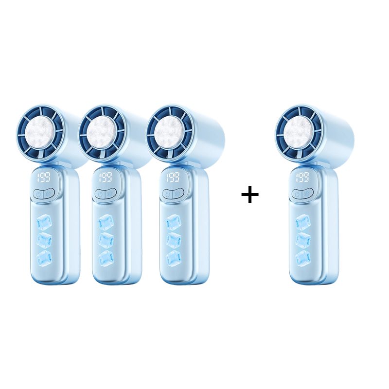 🌬️ PROMO -50% ! ✨ Mini Ventilateur Turbo Portable – Plaque Refroidissement, Affichage LED Vitesse, Moteur Sans Balais Silencieux, 130mm · 3 Coloris 🔥 Achetez 2 & Économisez