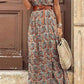 Robe sans manches LUNE Holiday Leisure à imprimé cachemire