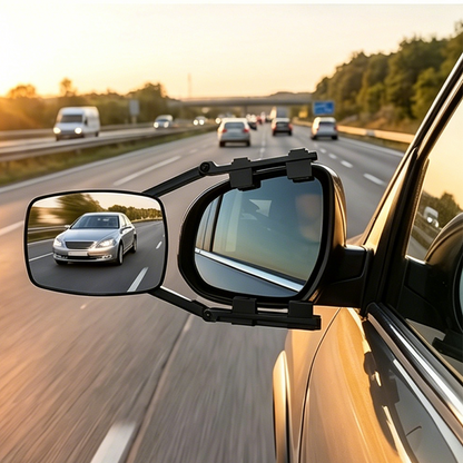🔥 OFFRE LIMITÉE : 50 % DE RÉDUCTION ! 🚛 Une meilleure visibilité, une conduite plus sûre – Rétroviseur télescopique réglable pour remorque 👀
