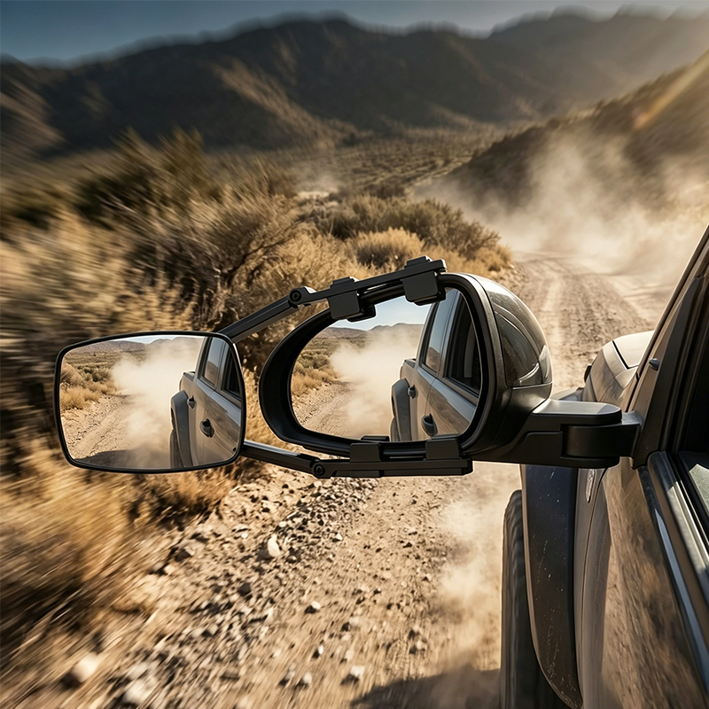 🔥 OFFRE LIMITÉE : 50 % DE RÉDUCTION ! 🚛 Une meilleure visibilité, une conduite plus sûre – Rétroviseur télescopique réglable pour remorque 👀